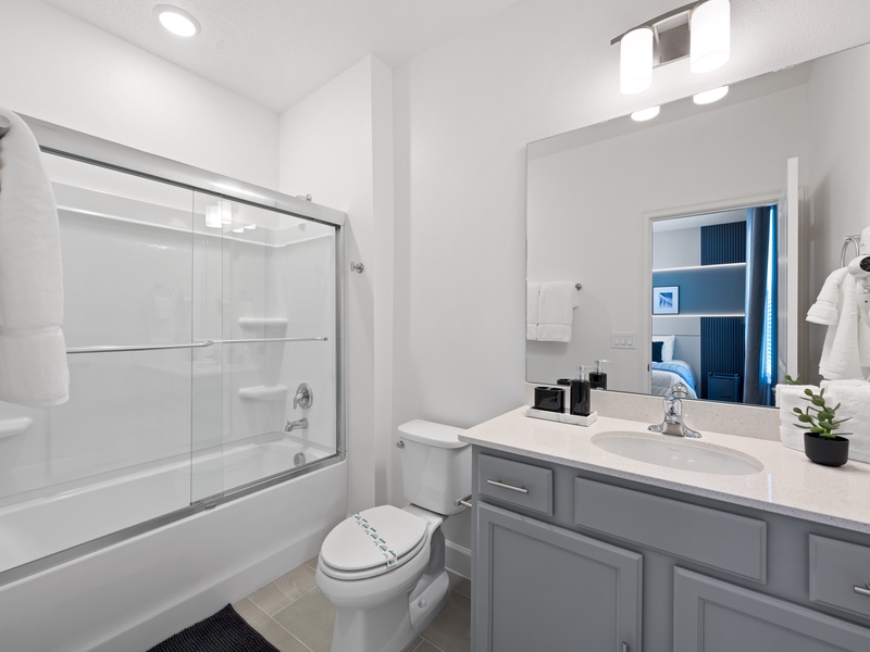 Beautiful, high-quality bathrooms with elegant finishes, designed for comfort and convenience.
