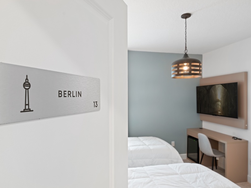 Each rooms comes with dedicated workspace with a desk and comfortable seating, perfect for remote work or catching up on emails.