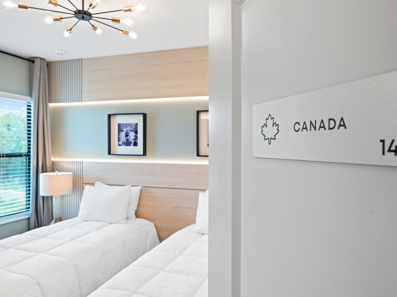 All of our beds can be configured (kings into twins) to suit your group's needs.