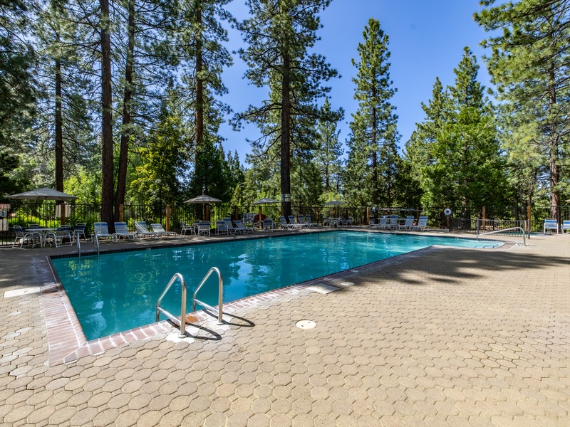 HOA pool open Memorial Day to Labor Day