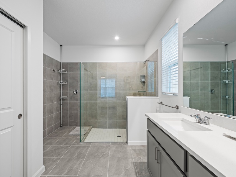 High quality bathrooms!