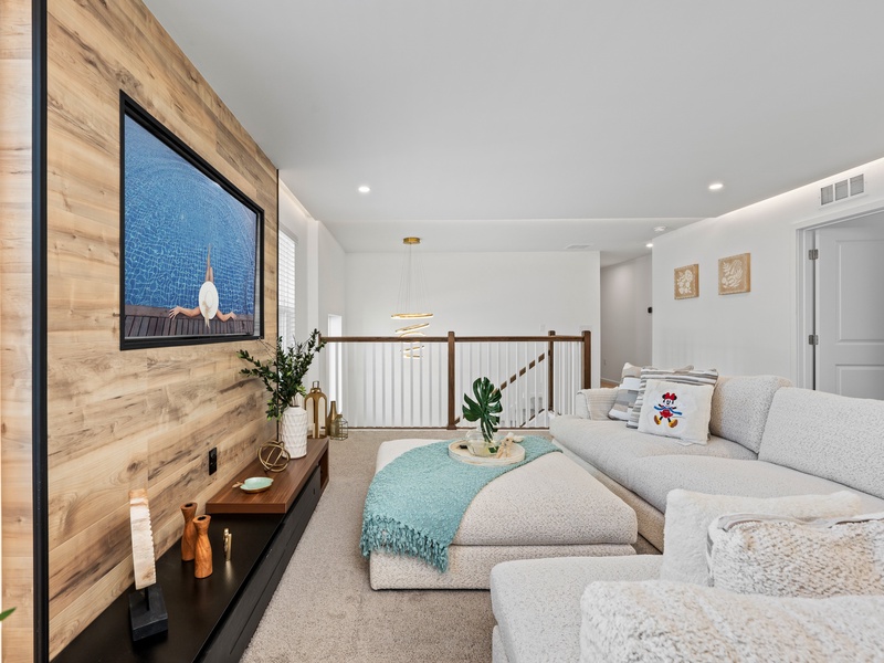 Cannot decide what to watch? Our home features two living rooms!