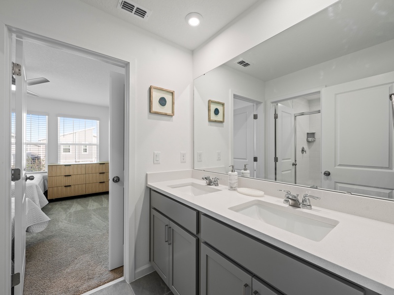 Featuring Jack and Jill bathrooms for your convenience.