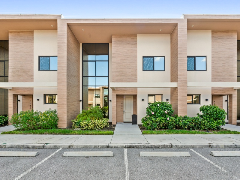 Free assigned parking in front of the house.