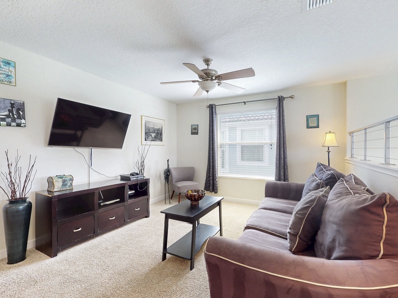 Settle in for a relaxed evening after exploring Orlando.