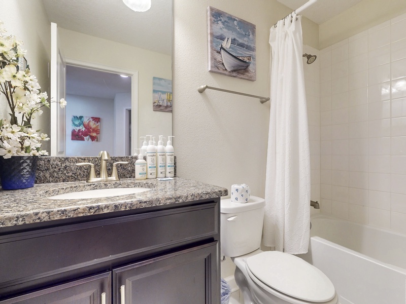 Extra space to get ready before another day of fun.