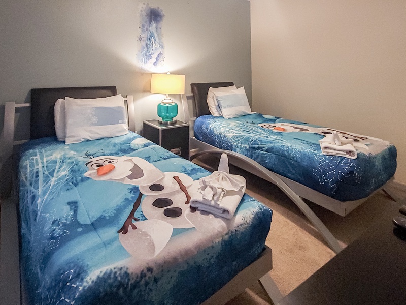 The room for your children to relax after a long day at the parks.