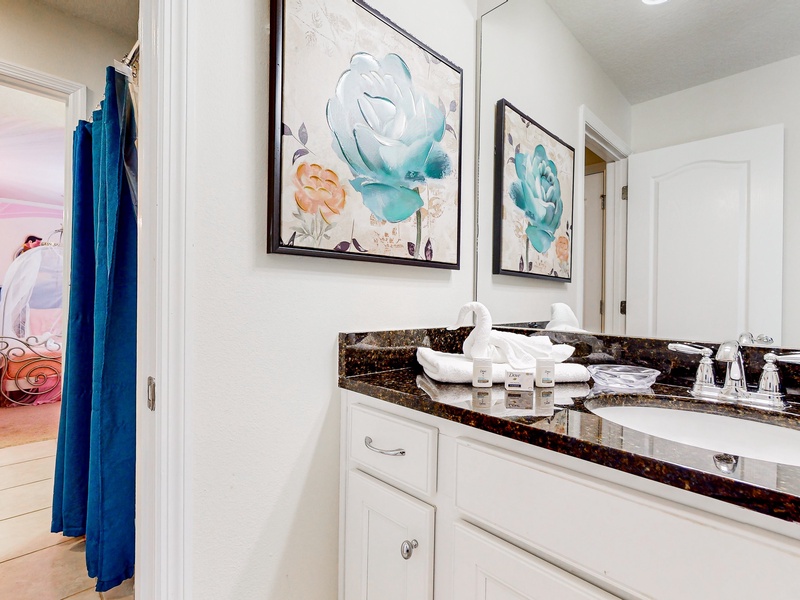 Jack & Jill bathroom off of Princess room & King bedroom