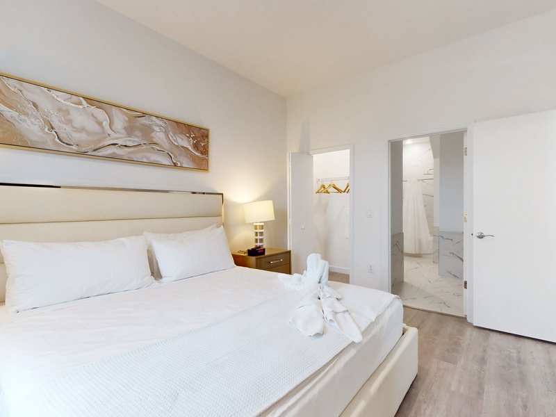 Relax in our high-quality beds after an exciting day at the parks.