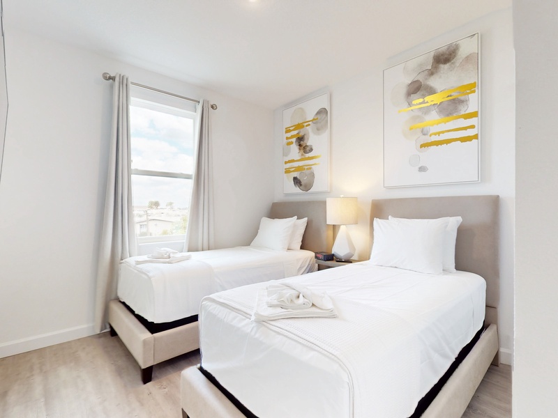 Relax in our high-quality beds after an exciting day at the parks.
