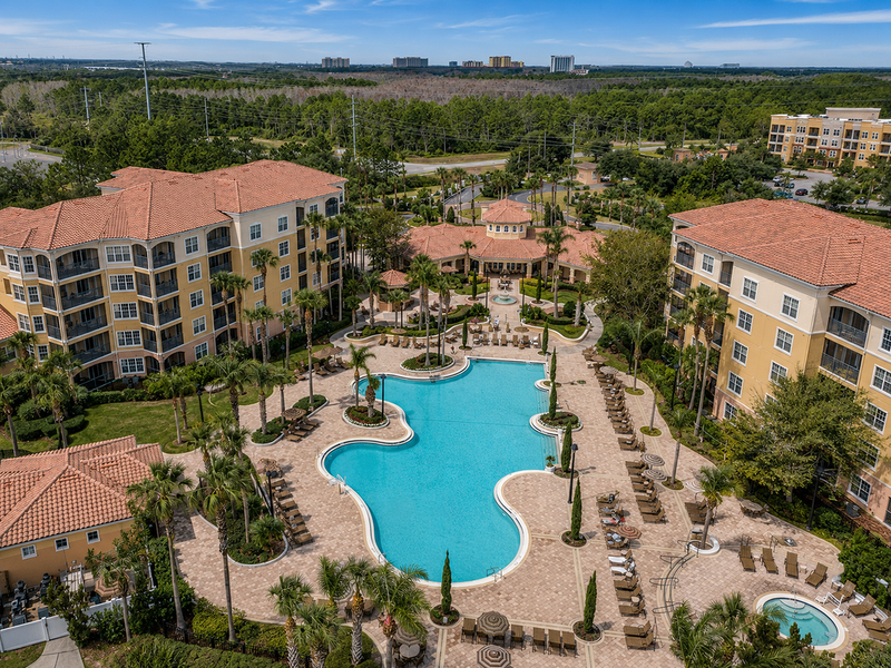 Guests enjoy full access to WorldQuest Resort amenities throughout their stay.