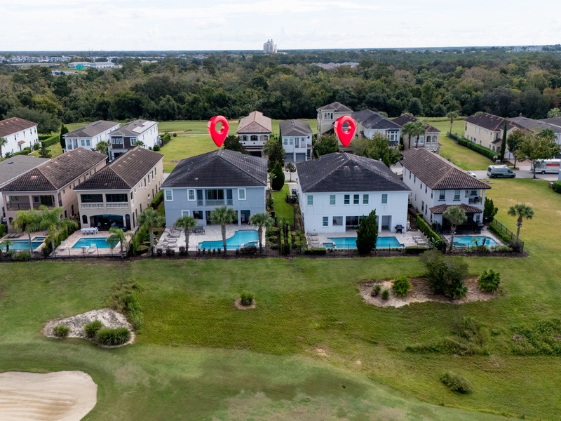 Two Luxury Homes, Side by Side in Orlando, Florida. Book Now!