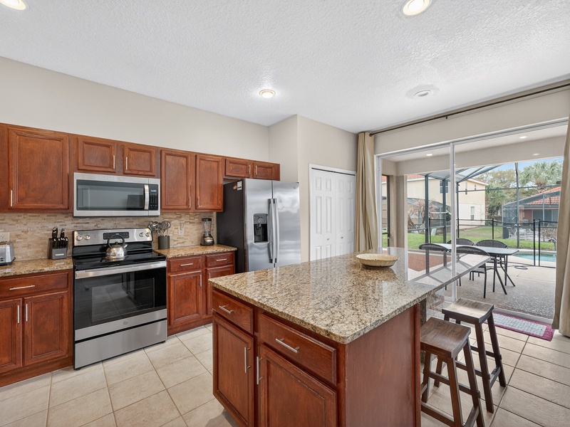 Cook with ease in our fully equipped kitchens, complete with all the essentials for your meals.