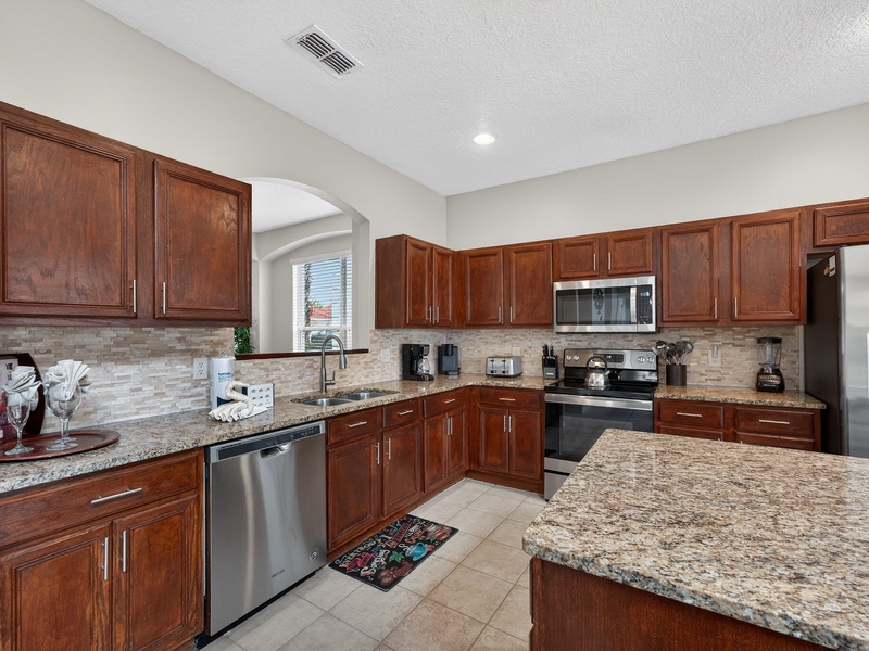 Cook with ease in our fully equipped kitchens, complete with all the essentials for your meals.