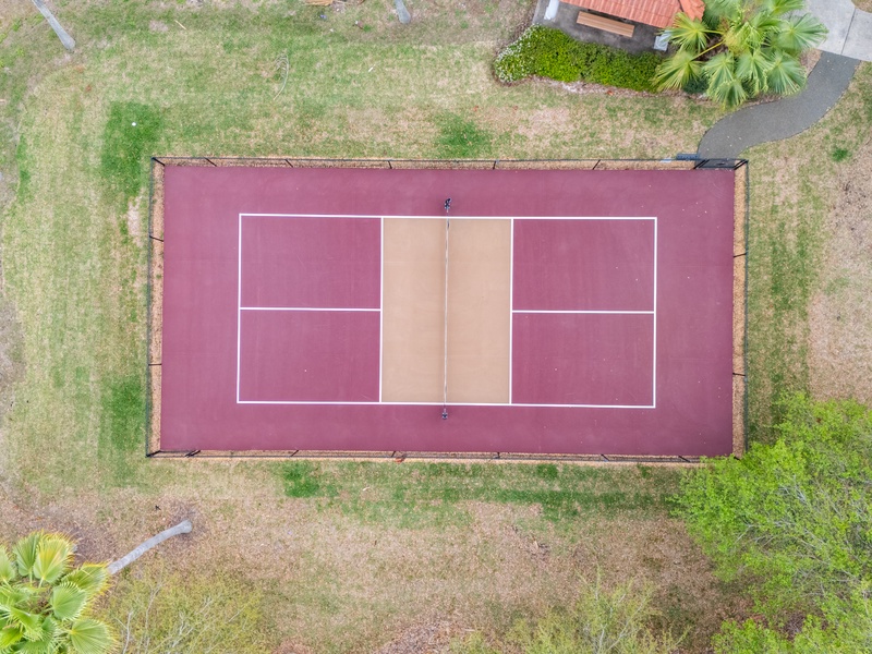 Solana Resort offers multiple sports courts for you to enjoy with your family.