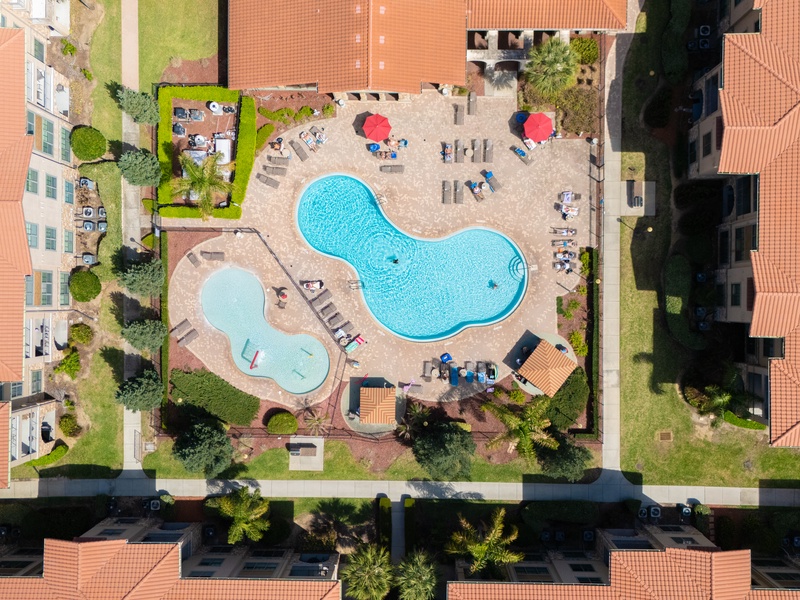 Located in the charming Bella Piazza resort, known for its relaxing atmosphere and convenient location.