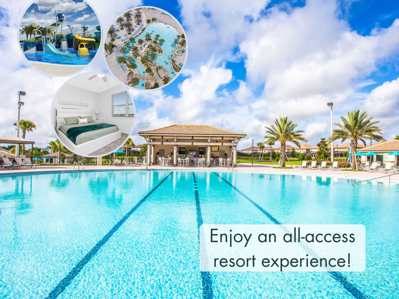 Modern vacation rental in Champions Gate, all-access resort.
