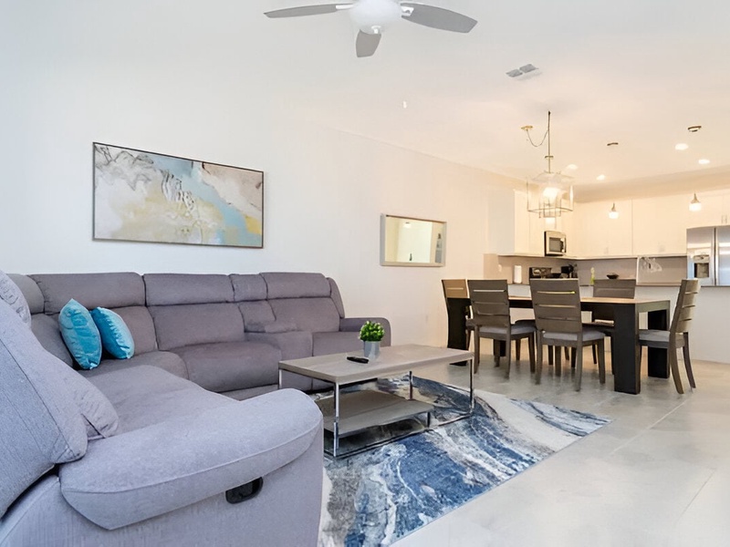 Open-concept living areas perfect for spending more time with family and friends.