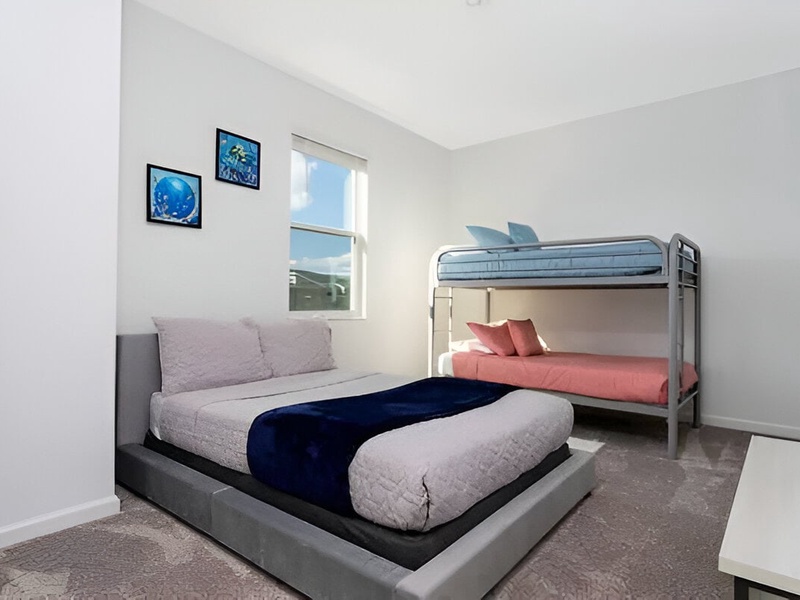 Rest in our High-quality beds, right after a long day in the parks.