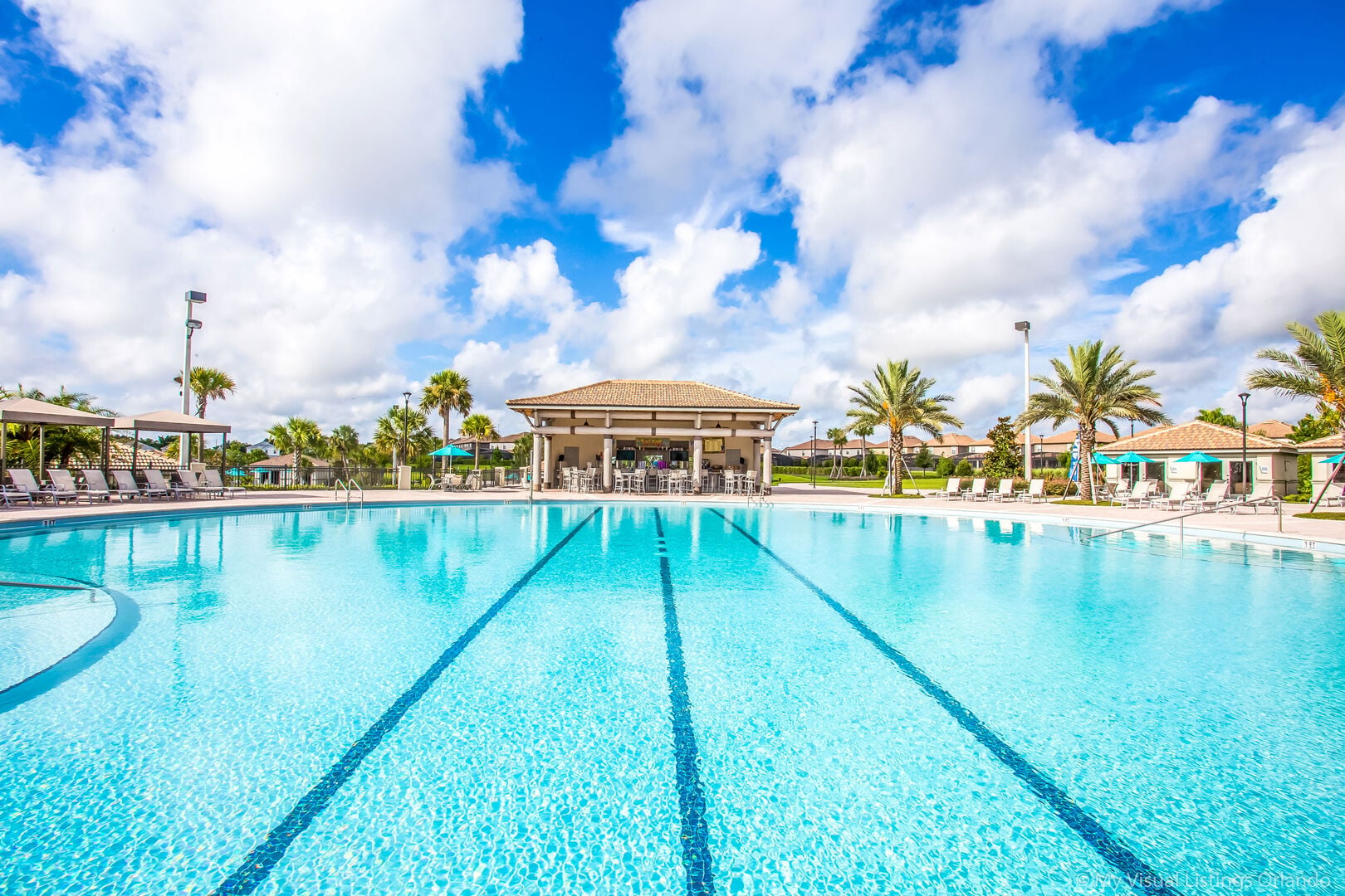 Recharge and refresh in the stunning outdoor pool.