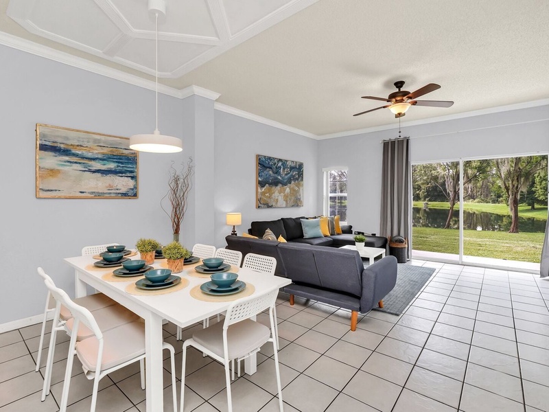 Open concept spaces!