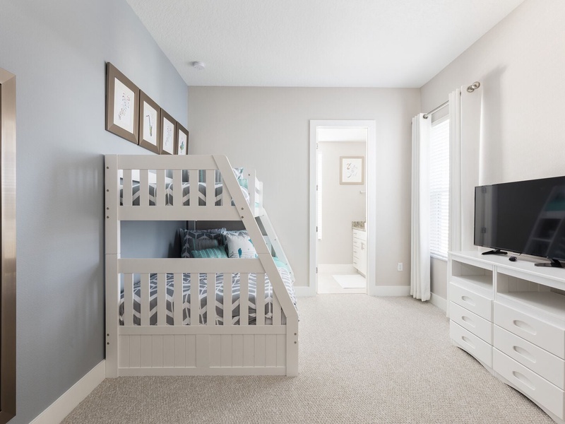 Rest in our High Quality beds, right after a long day in the parks!