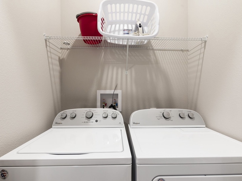 Need to wash? You have it all inside the home!