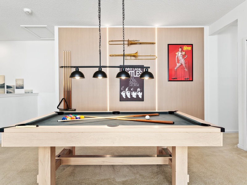 Challenge your friends and family to a fun game of pool!