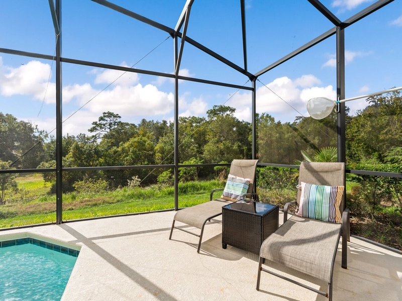 Need a day in? Relax by the pool and enjoy the beautiful Florida sun.