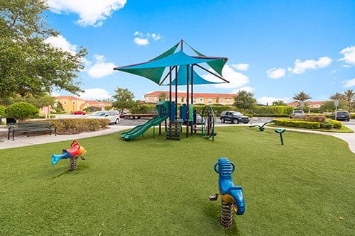 Let your children enjoy at the resort's playgound.
