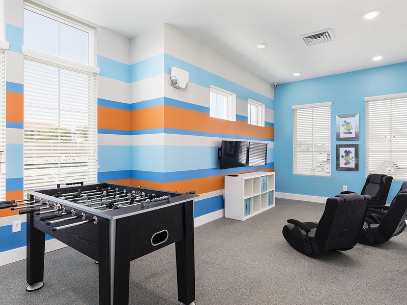 Game Room at the Clubhouse for the Kids!