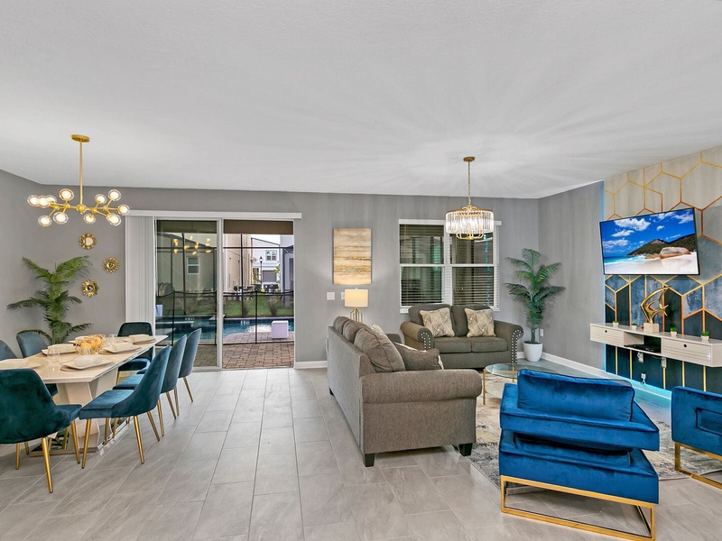 Spacious & Comfortable areas to enjoy with family or friends.