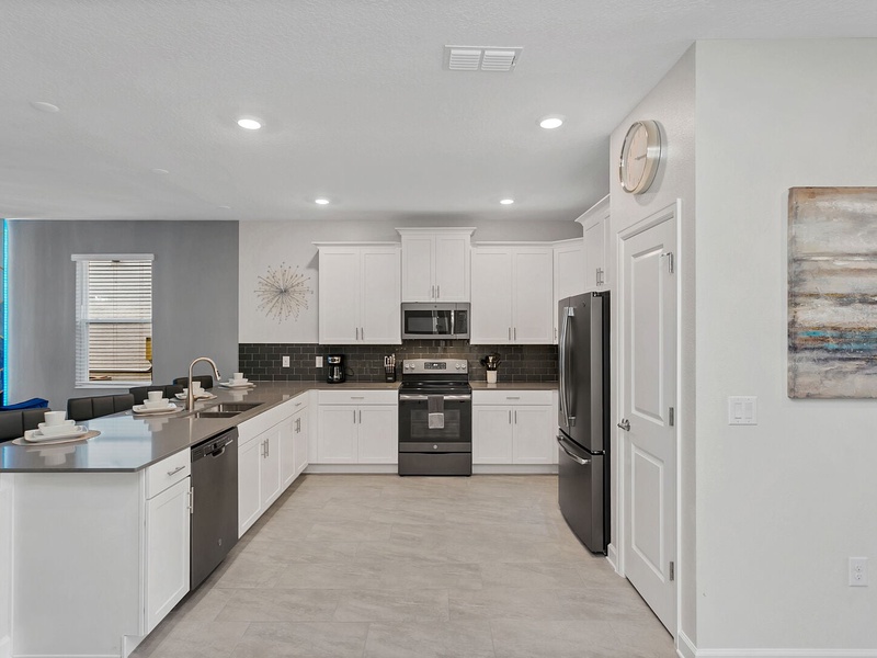 Our Kitchens are fully equipped with all the essential appliances you need to prepare delicious meals.