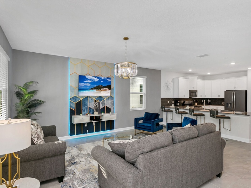 Spacious & Comfortable areas to enjoy with family!