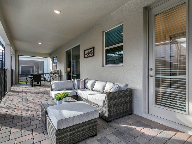 With the ideal outdoor space for al fresco meals and entertainment.