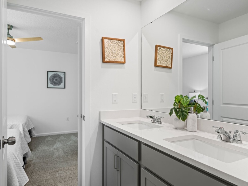 Featuring Jack and Jill bathrooms for your convenience.