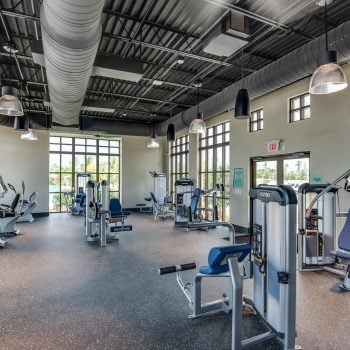 Solara's fitness center has everything you need to keep up your routine!