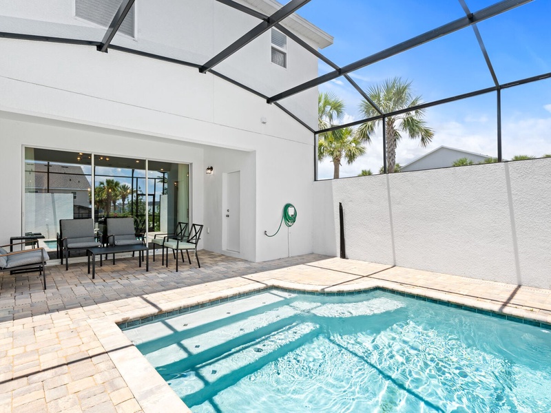 Take a refreshing dip in our swimming pool, perfect for cooling off on warm days.