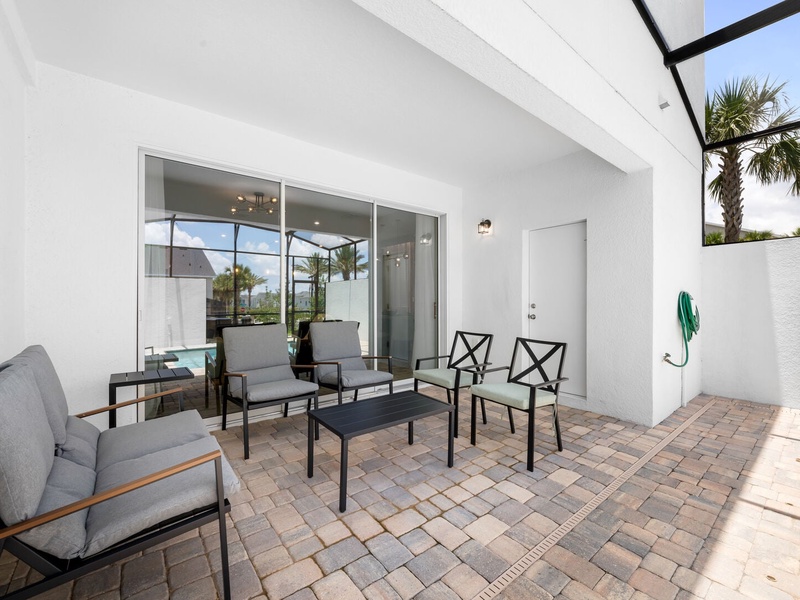 With the ideal outdoor space for al fresco meals and entertainment.