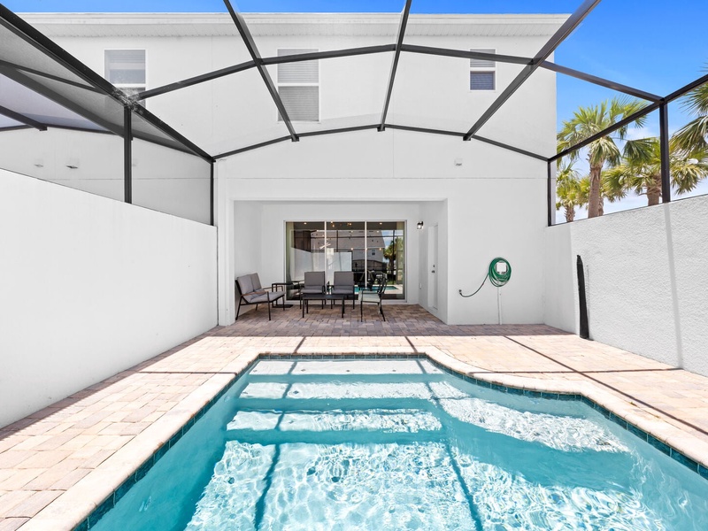 Take a refreshing dip in our swimming pool, perfect for cooling off on warm days.