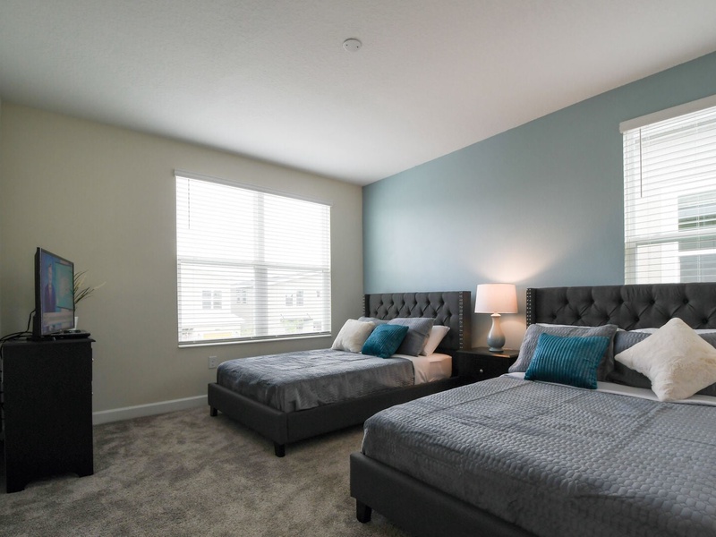 Relax in our high-quality beds after a long day at the parks.