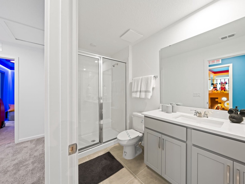 Beautiful high quality bathrooms.