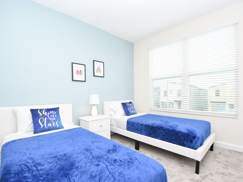 Relax in our high-quality beds after a long day at the parks.