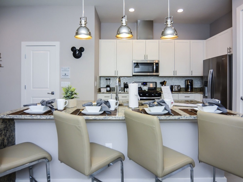 Our Kitchens are fully equipped!