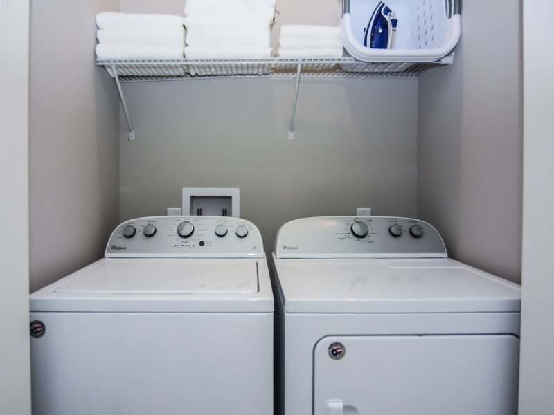 Need to wash? You have it all inside the home!