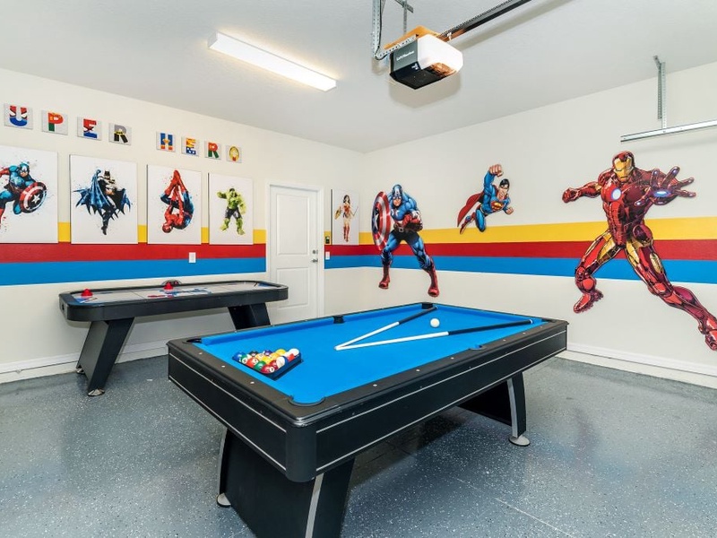 Fun for everyone in our spacious game room!