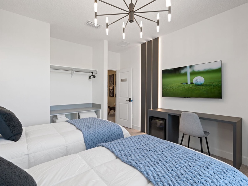 Each bedroom features comfortably appointed beds, a work desk, TV, keypad lock, personal safe, mini bar and a private ensuite bathroom.