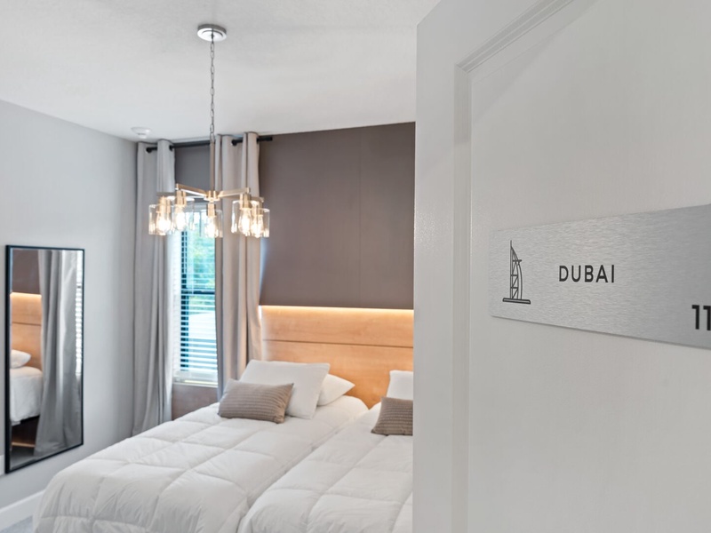 All of our beds can be configured (kings into twins) to suit your group's needs.
