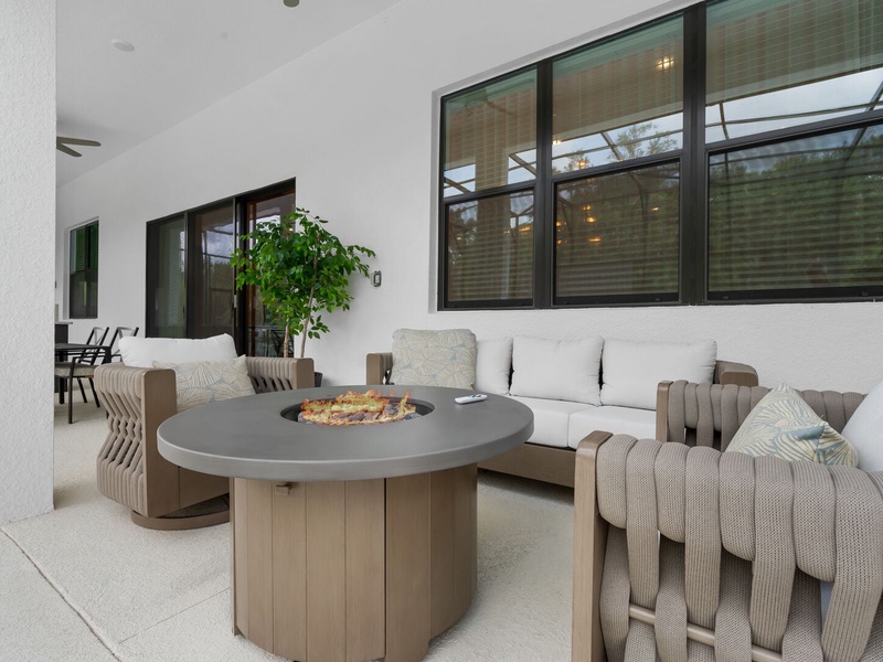 Perfect space for evening conversations or a quiet moment under the stars.