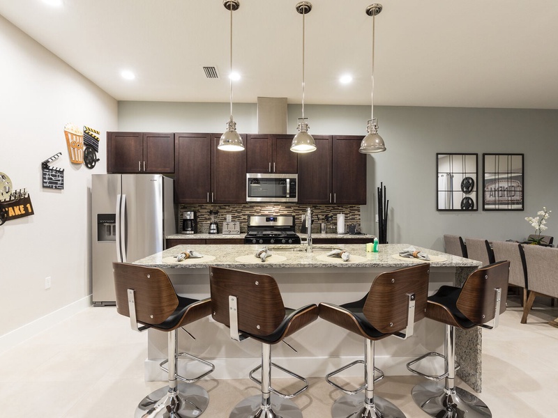 Our Kitchens are fully equipped!